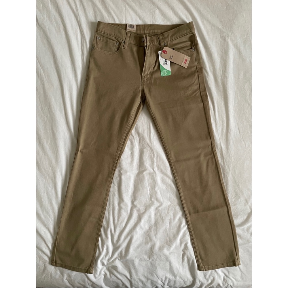 Levi’s khaki color brand new 511 slim jeans